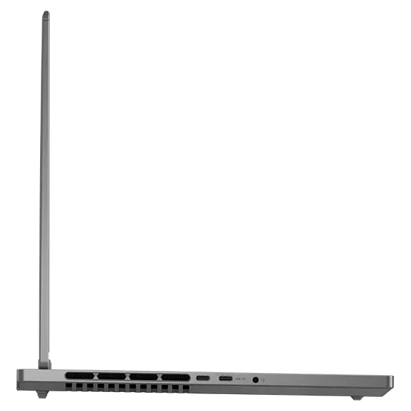 Left profile view of the Legion Slim 5 Gen 9 (16 AMD), open 90 degrees