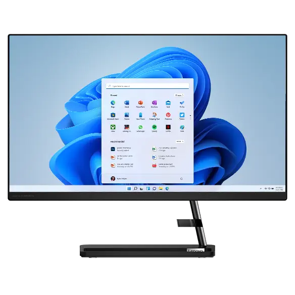 

Lenovo IdeaCentre AIO 3 24 - Black AMD Ryzen™ 3 5425U Processor (2.70 GHz up to 4.10 GHz)/Windows 11 Home 64/256 GB SSD TLC