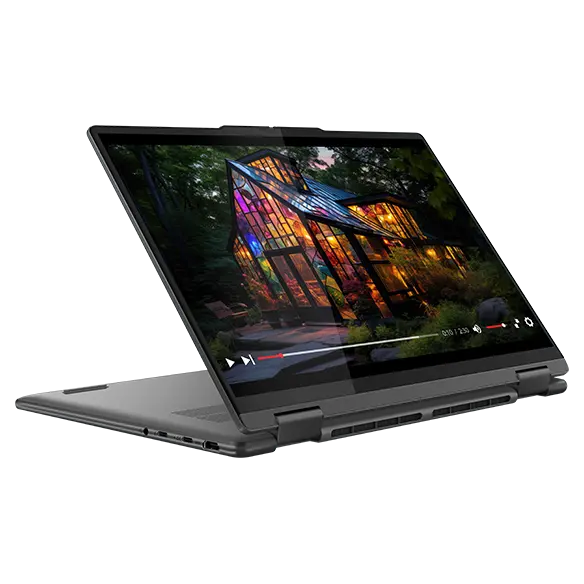 The Yoga 7 2-in-1 Gen 9 (14 Intel) laptop in presentation mode