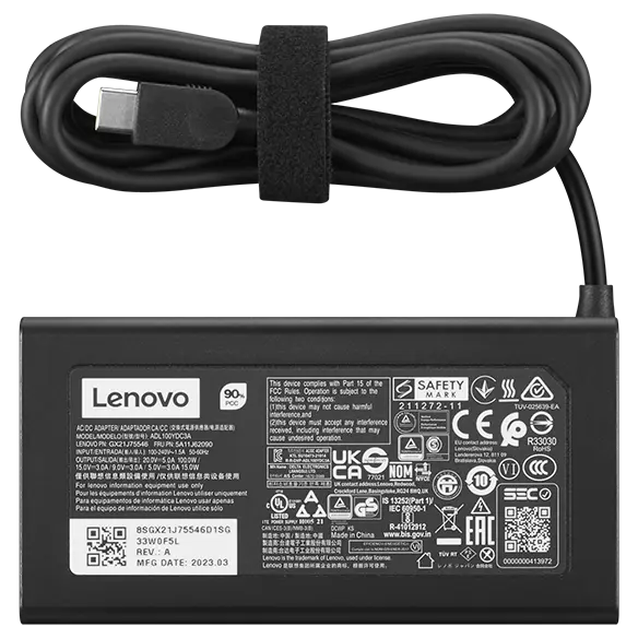 

Lenovo 100W AC Adapter (USB Type-C)-UK/Hong Kong/Malta/Mynamar/Singapore