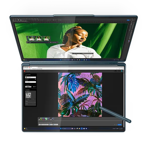 Lenovo Yoga Book 9i Gen 10(14型 Intel) | デュアルスクリーンの
