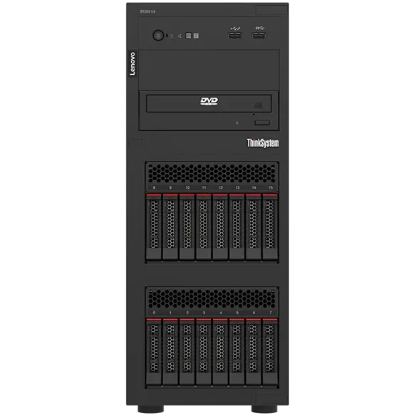 ThinkSystem ST250 V3 front view