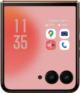 AI搭載、究極の折りたたみ型スマートフォン | motorola razr 50 ultra