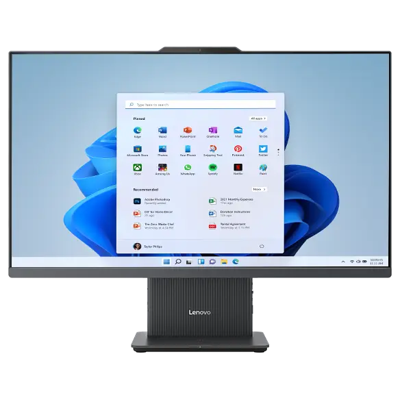 

Lenovo IdeaCentre AIO i Gen 9 (27" Intel) 13th Generation Intel® Core™ i3-1315U Processor (E-cores up to 3.30 GHz P-cores up to 4.50 GHz)/Windows 11 Home 64/256 GB SSD TLC