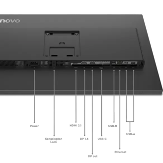 ThinkVision 27 inch IPS QHD 120Hz USB-C Monitor - P27QD-40