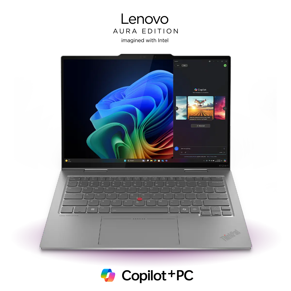 

Lenovo ThinkPad X1 2-in-1 Gen 10 Intel® Core™ Ultra 7 258V Processor (LPE-cores up to 3.70 GHz P-cores up to 4.80 GHz / 32 GB MOP)/Windows 11 Pro 64/1 TB SSD M.2 2280 PCIe Gen5 Performance TLC Opal