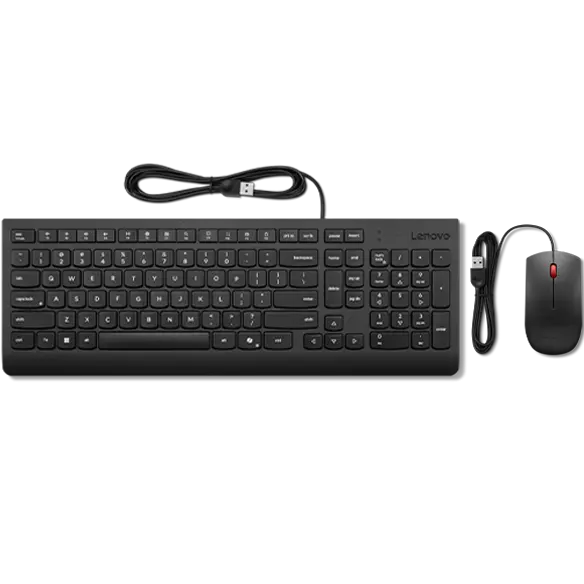 Lenovo Essential Wired Keyboard & Mouse Combo AI - LA Spanish