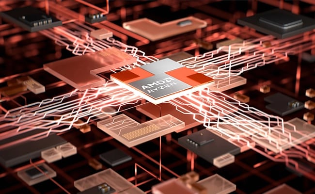 מחשב נייד IdeaPad Pro 5 16AKP10 83JN001MIV מבית Lenovo Image illustration of AMD Ryzen™ AI processor architecture within the Lenovo IdeaPad Pro 5 Gen 10 (16” AMD) laptop that offers unmatched efficiency.