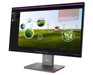 ThinkVision P27Q-40(27型/2560×1440/IPS/高さ・縦回転) | 64A7GAR6JP