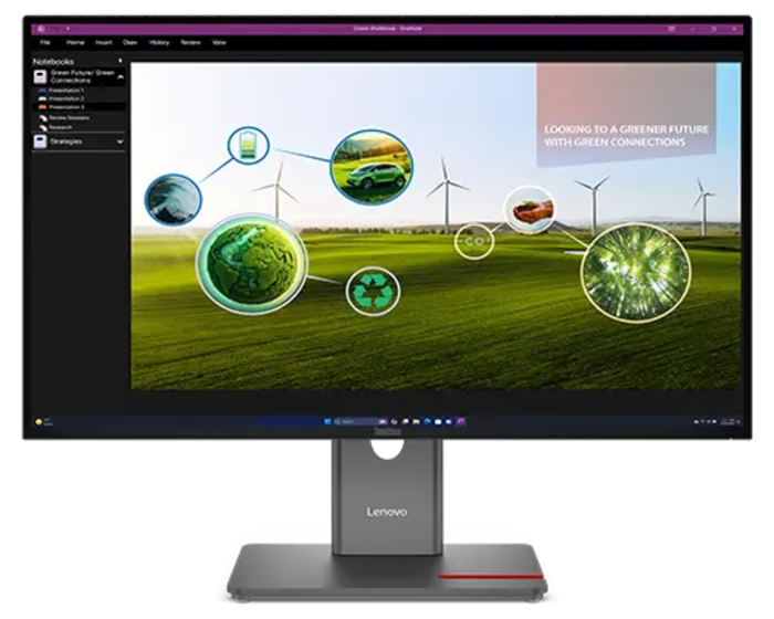 ThinkVision P27Q-40(27型/2560×1440/IPS/高さ・縦回転) | 64A7GAR6JP