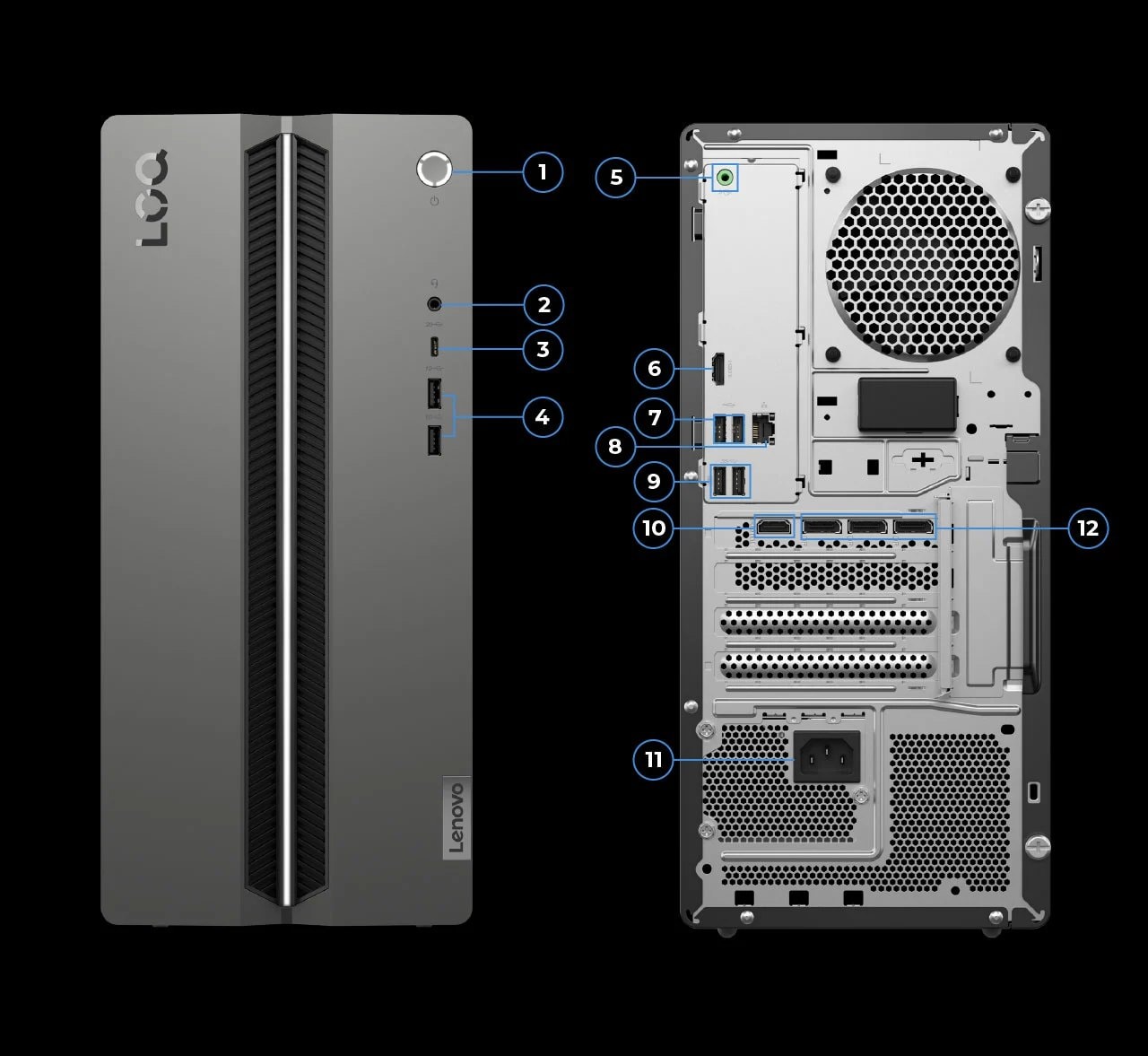 Lenovo LOQ Tower 17IAX10 | Designed for Gamers Ready to Level Up