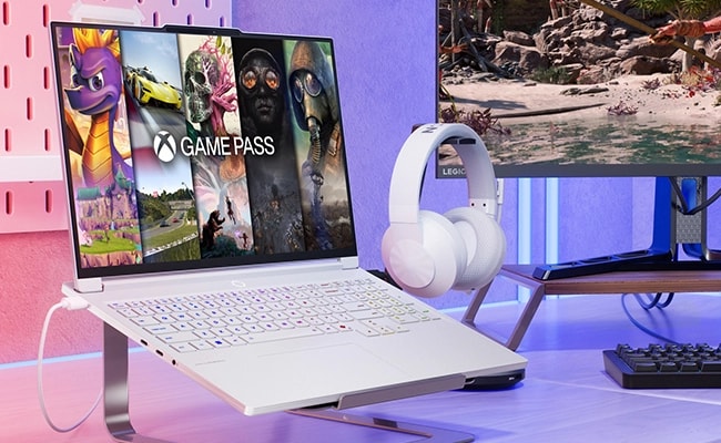 Instantly access hundreds of games with PC Game Pass built into Legion 7i.