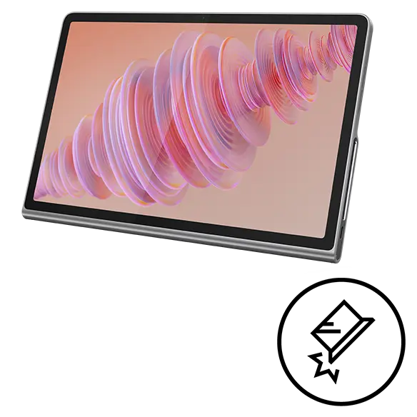 Lenovo Tab Plus (8GB 128GB) (Wifi) - Luna Grey + 2 Jahre Gerate-Unfallschutz 1 MediaTek Helio G99 Prozessor (2,20 GHz )/Android 14 or Later/128 GB UFS 2.2