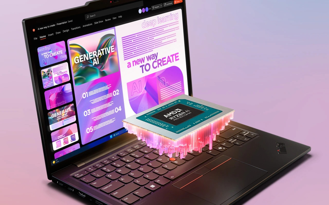 ThinkPad T14s Gen 6 AKP(14型 AMD) | AIパワー備えた高性能ノートPC