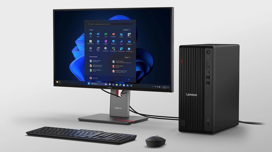 LENOVO レノボ THINKCENTRE M70S デスクトップパソコン ThinkCentre M70t Tower Gen 5 (Intel® Core™) | 高い処理能力と