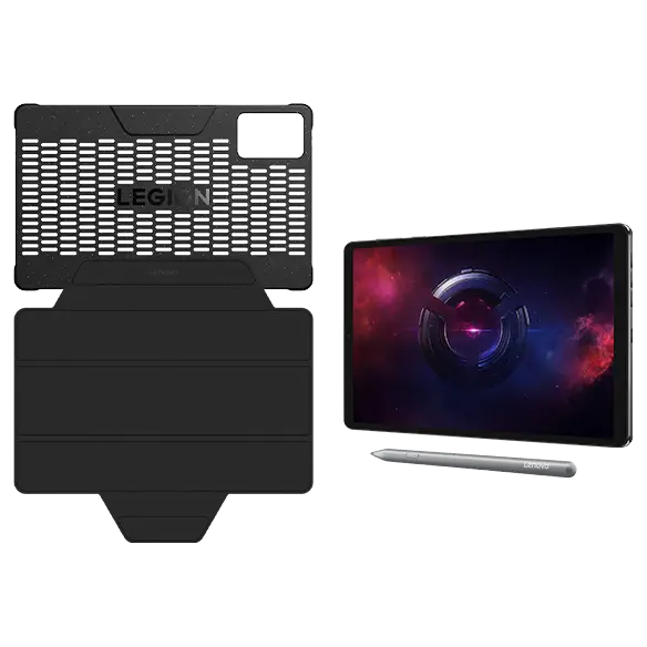Lenovo Legion Tab (12GB 256GB) Folio & Pen Bundle Processore Qualcomm® Snapdragon™ 8 Gen 3 (da 3,3 GHz )/Android 14 or Later/256 GB UFS 4.0