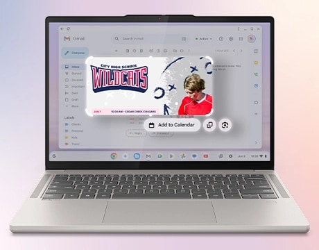 Lenovo Chromebook Plus (14″ MediaTek) | 14″ AI Chromebook