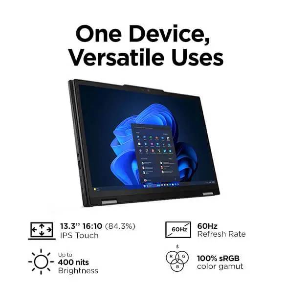 ThinkPad X13 2-in 1 Gen 5 Intel | Compact Intel powered 13 inch