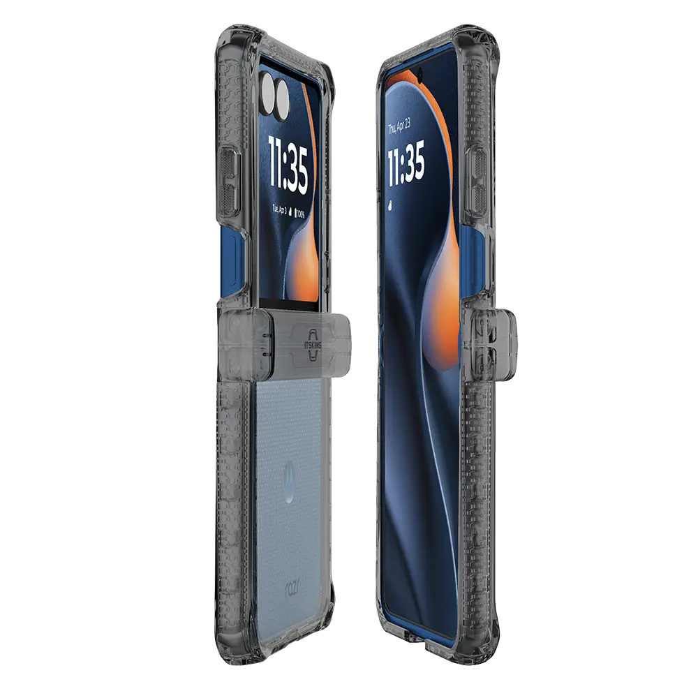 ITSKINS Hybrid R Clear Protective Phone Case for Motorola