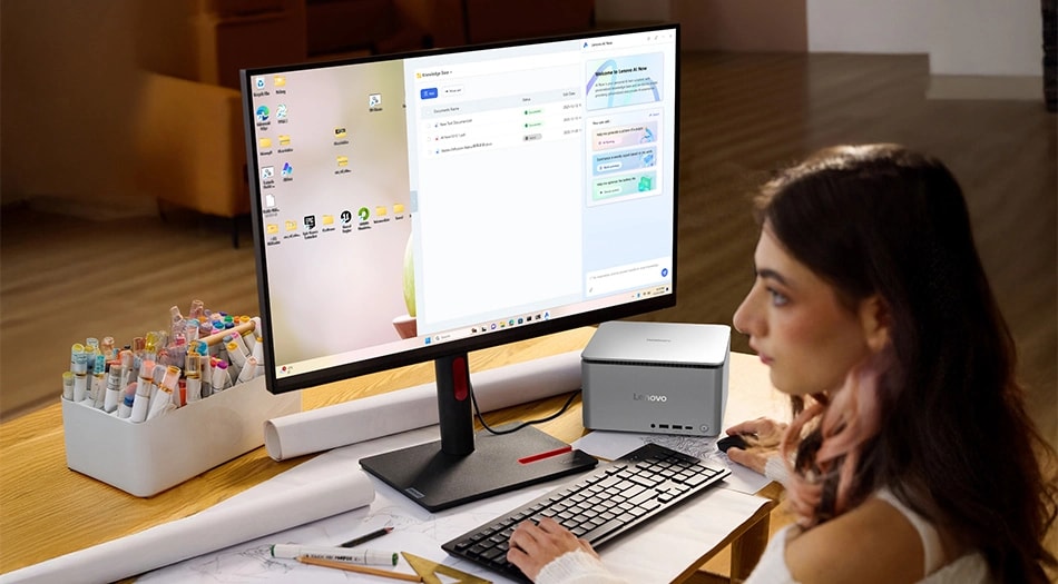 ThinkCentre neo Ultra Gen 2(Intel) | パワフルでスリムな小型