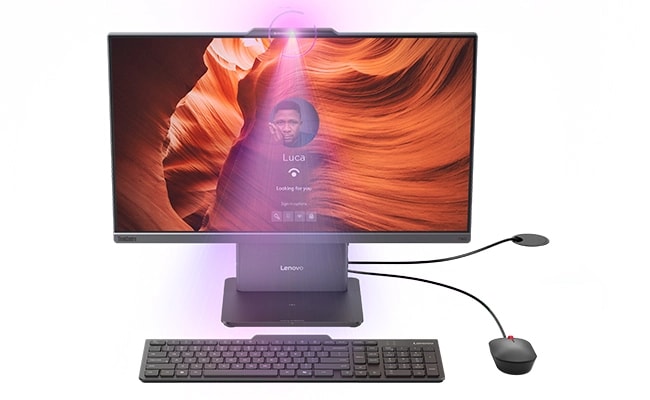 ThinkCentre Neo 55a Gen 6 (24 inch AMD) | AI-Powered AIO PC