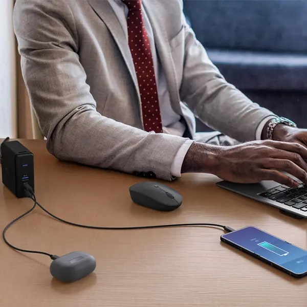 ロージーモンスター　 docking tops 新品未使用グレー Getac UX10 Tablet Docking Station with 120W Auto Power Adapter