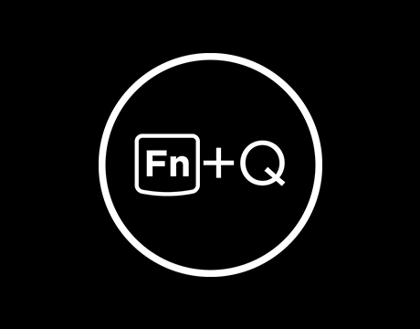 Circular logo containing the text โFn + Q.โ