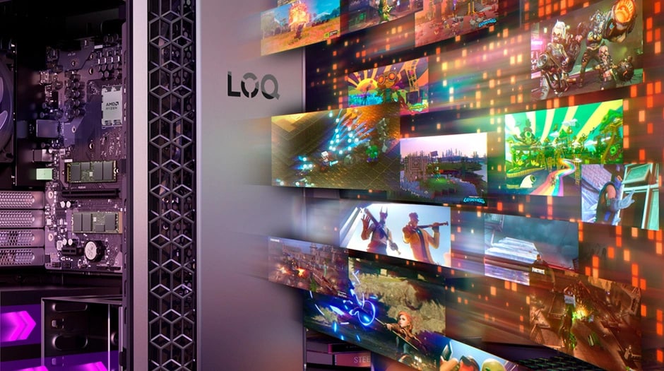 Including an AI suite for gamers, the Lenovo LOQ Tower 26ADR10 is the perfect gaming companion. מחשב נייח LOQ Tower&nbsp;26ADR10 91DF002QYS מבית Lenovo