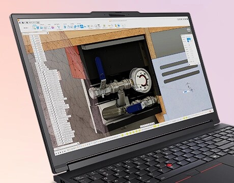 Thanks to its vast memory, the Lenovo ThinkPad P16 Gen 3 mobile workstation delivers a responsive performance.