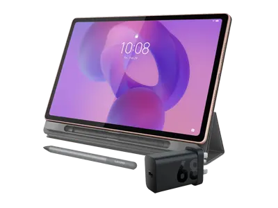 

Lenovo Idea Tab Plus 12.1" (8GB 256GB) + Pen, Folio & Adaptor MediaTek Dimensity 6400 Processor (2.50 GHz )/Android 15 or Later/256 GB UFS 2.2