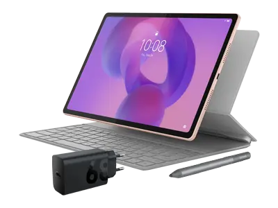 

Lenovo Idea Tab Plus 12.1" (8GB 256GB) + Pen, Keyboard & Adaptor MediaTek Dimensity 6400 Processor (2.50 GHz )/Android 15 or Later/256 GB UFS 2.2