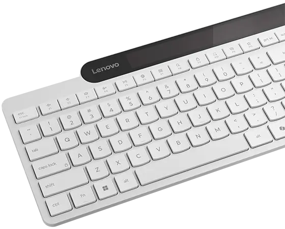 Lenovo 800 Self-Charging Bluetooth Keyboard White | GY41R69584
