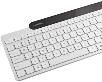 Lenovo 800 Self-Charging Bluetooth Keyboard White | GY41R69584