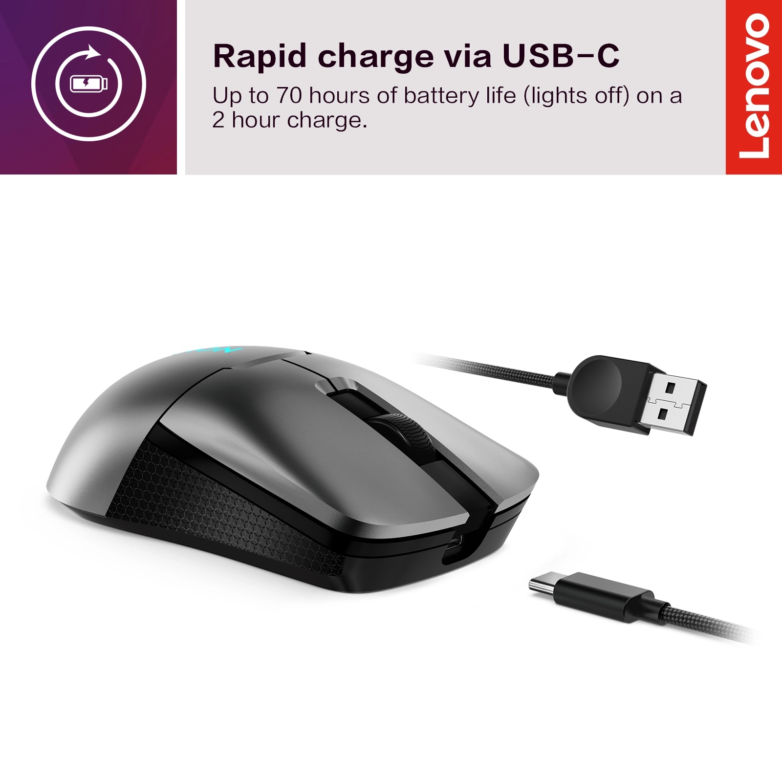 Lenovo Legion M600s Wireless Gaming Mouse | GY51H47354