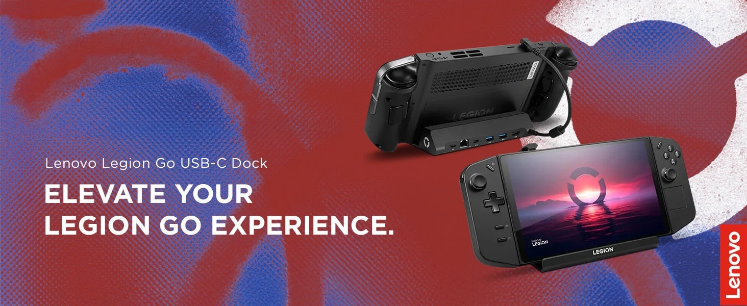 legion  Go　USBドック付き Amazon.com: Legion Go USB-C Hub Dock for Legion Go – 6-in-1 Dock