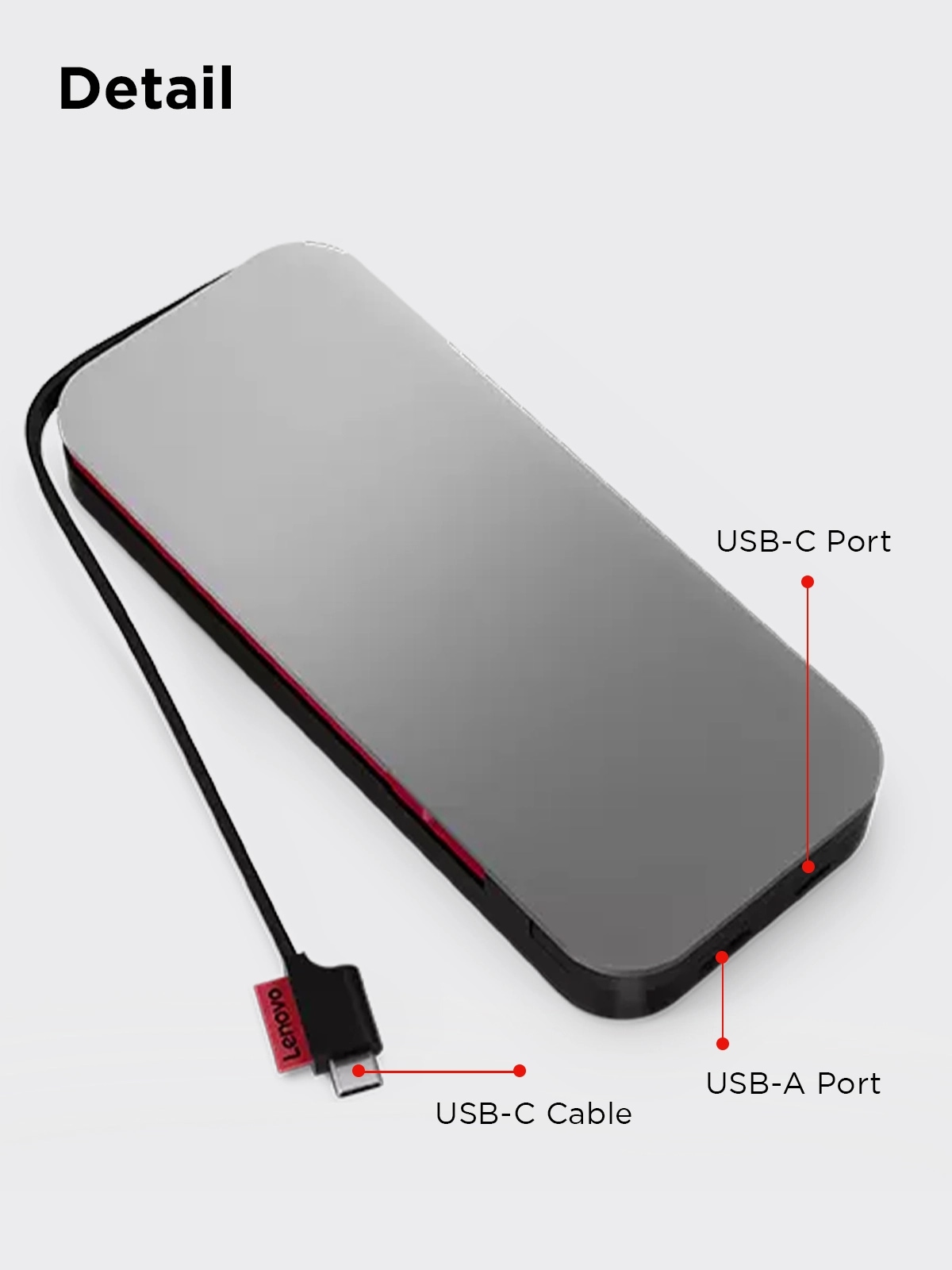 スマホアクセサリー Lenovo USB-C Laptop PowerBank 20000mAh Lenovo Go USB-C Laptop Power Bank (20000 mAh) | G0A3LG2WWW | Lenovo US