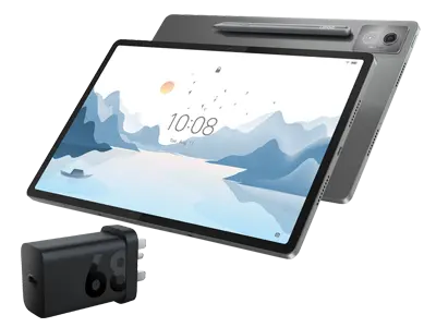 

Lenovo Idea Tab Pro Matte 12.7" (8GB 256GB) - Luna Grey + Pen & Charging Adaptor MediaTek Dimensity 8300 Processor (3.35 GHz )/Android 14 or Later/256 GB UFS 4.0