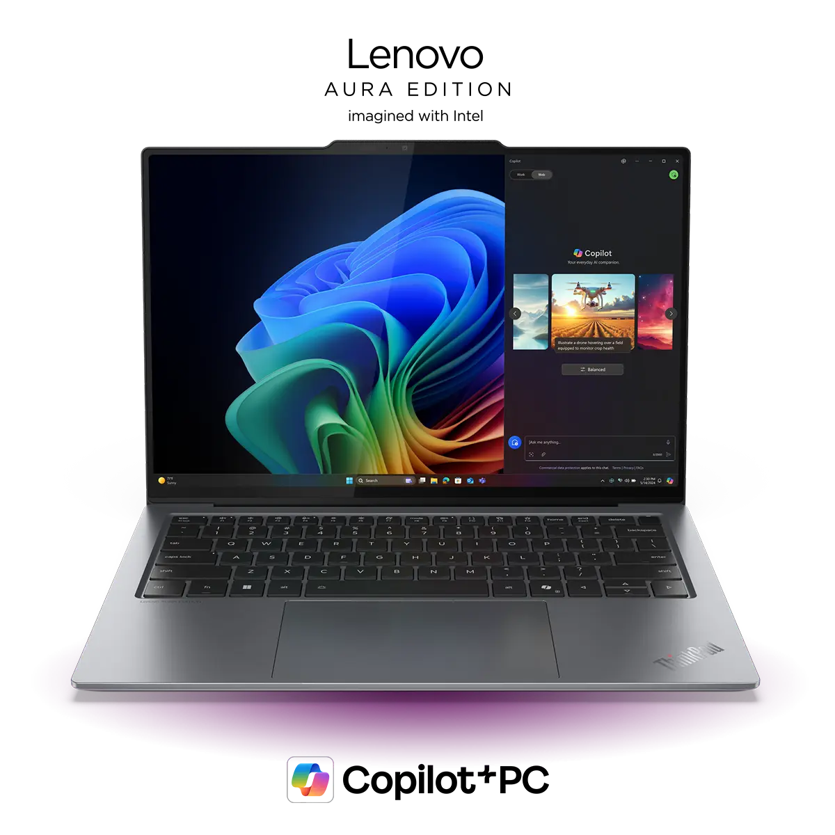The Lenovo ThinkPad X9 14 Aura Edition laptop boasts an NPU of up to 48 TOPS with the latest Intel processor & it’s a Copilot+ PC.