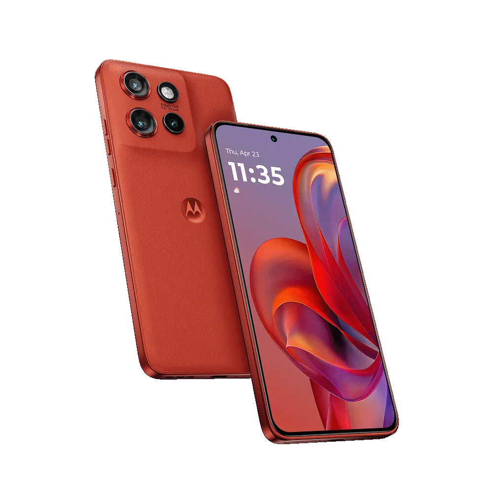 Lenovo motorola edge 60 neo - PANTONE Poinciana MediaTek Dimensity 7400 Processor (2.60 GHz )/Android 15 or Later/256 GB