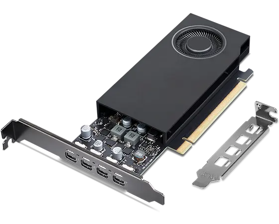 NVIDIA RTX A1000 8GB mini-DP x4 GDDR6 Graphics Card | 4X61Q73041