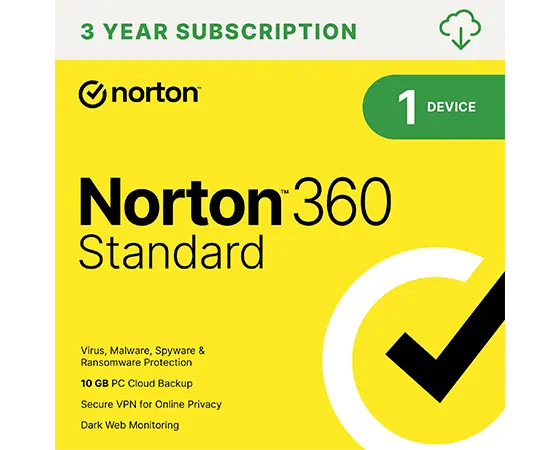 Lenovo Norton 360 Standard - Protection for 1 Device 36 Month Subscription