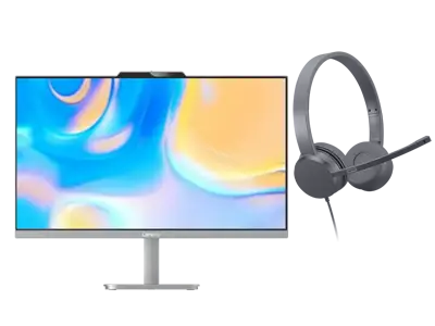 Lenovo A100i (i3-Windows 11 Home-16GB-512GB) + Headset Intel® Core™ i3-N305 Processor (1.80 GHz up to 3.80 GHz)/Windows 11 Home 64/512 GB SSD QLC Lenovo A100i (i3-Windows 11 Home-16GB-512GB) + Headset Intel® Core™ i3-N305 Processor (1.80 GHz up to 3.80 GHz)/Windows 11 Home 64/512 GB SSD QLC