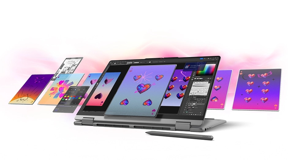 Lenovo Yoga 7i 2-in-1 Aura Edition Gen 11 (16型 Intel) | 究極の
