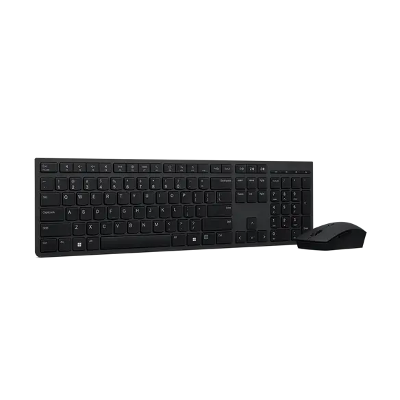 Lenovo Combo de teclado y mouse inalámbrico profesional Lenovo recargable-Español