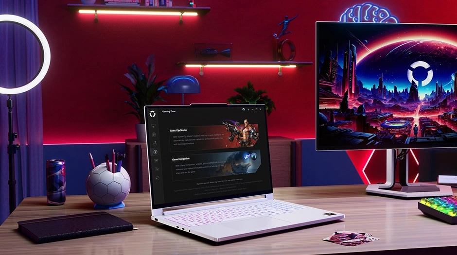 Enjoy a suite of AI experiences on the Legion 7a Gen 11 laptop. מחשב נייד Legion 7 16AGP11 83Q8002CIV מבית Lenovo