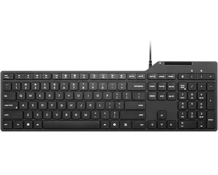 Lenovo USB-A Wired Smartcard Keyboard 5000-US English | 4Y41U13312