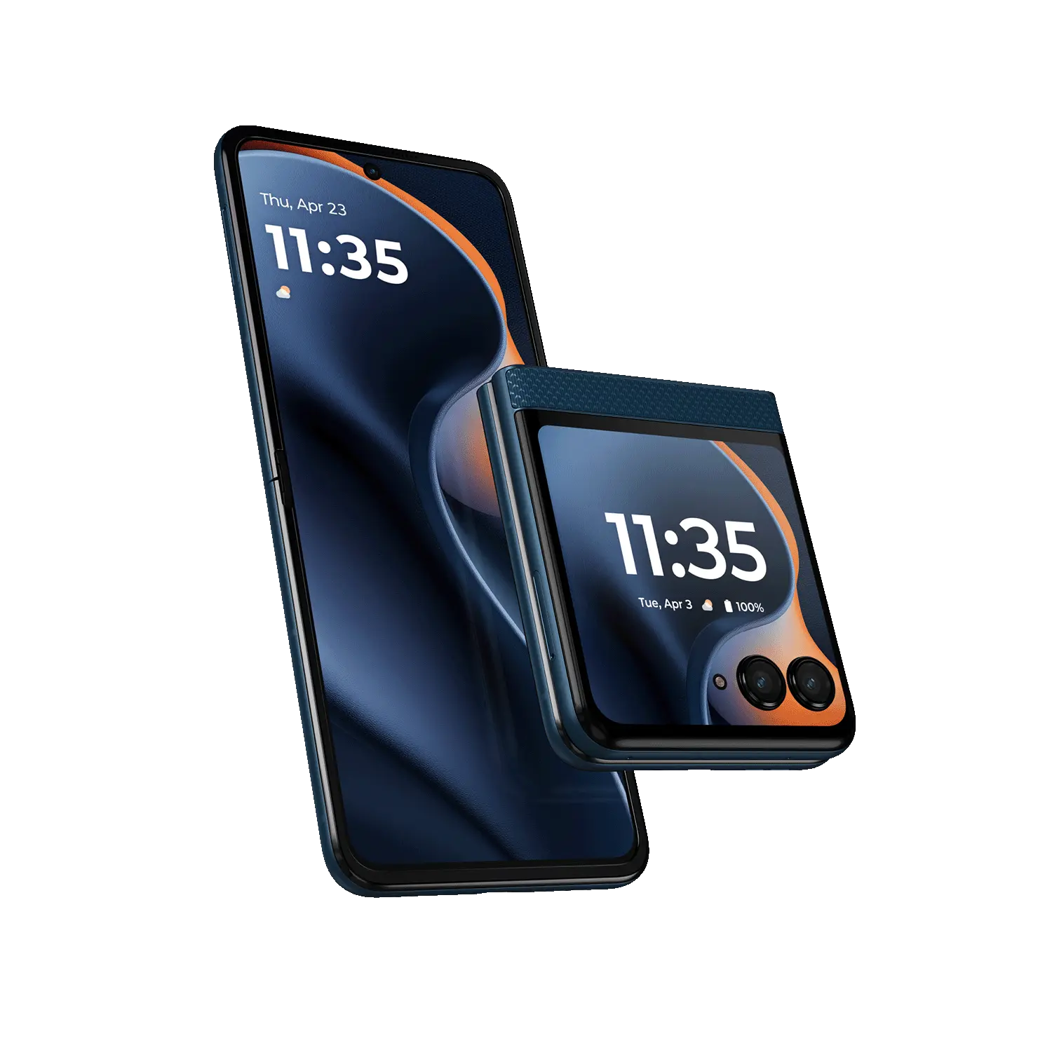 A top flip phone for 2025 with a large external display | motorola