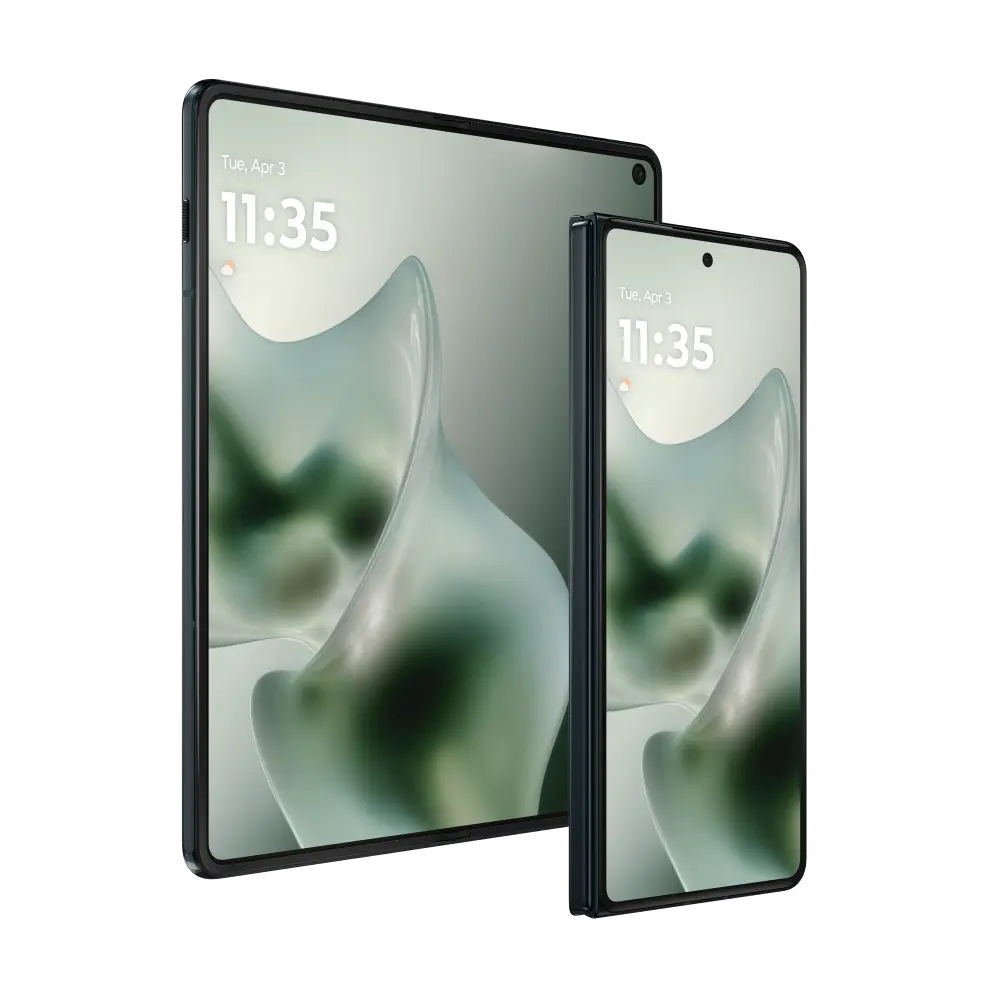 Lenovo motorola razr fold - PANTONE Lily White (White) - Dual SIM Qualcomm® Snapdragon™ 8 Gen 5 Processor (3,8 GHz )/Android 16 o versioni successive/512 GB