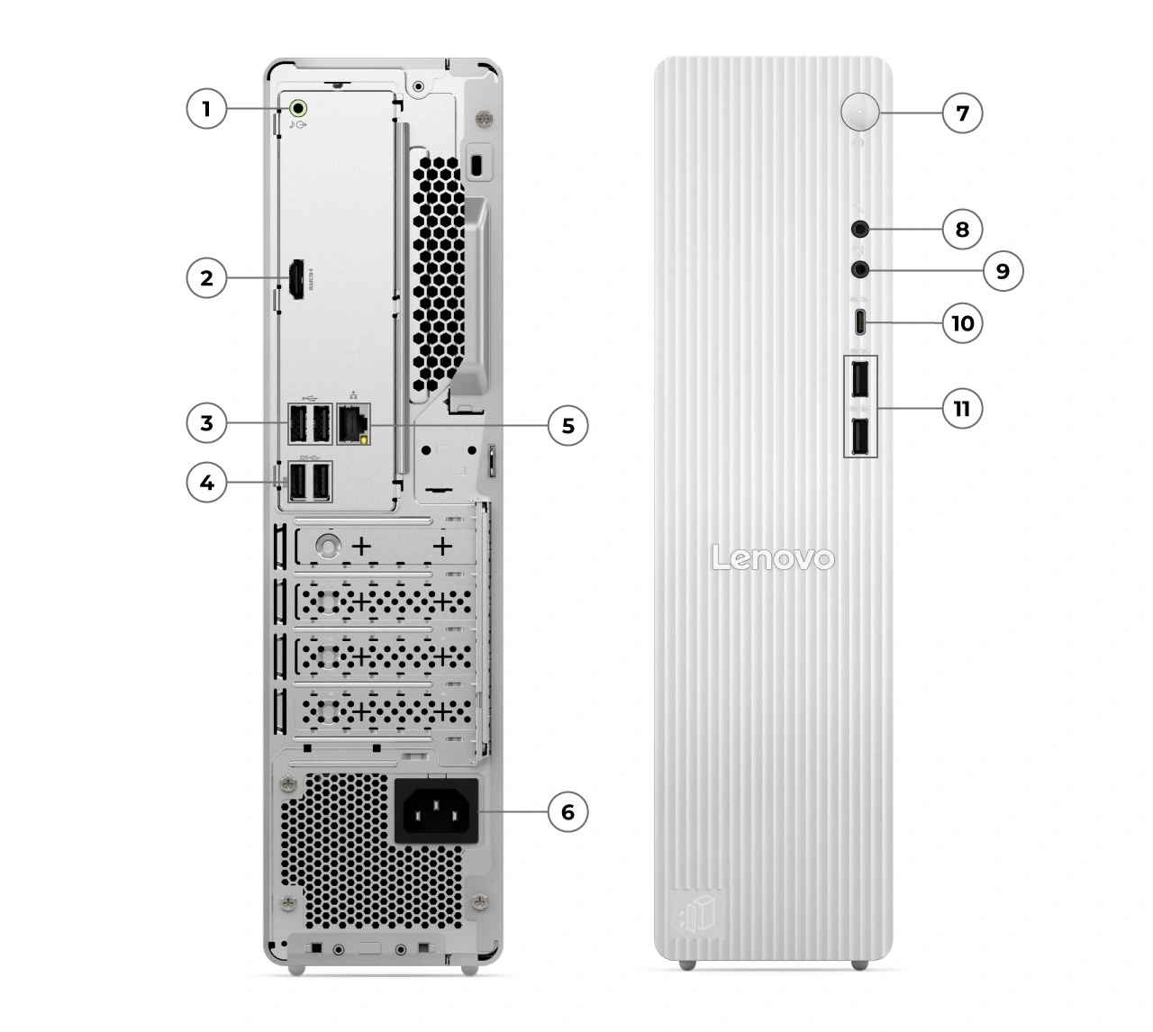 IdeaCentre Tower 08IRH9(第14世代Intel® Core™ ) | 生産性の向上を