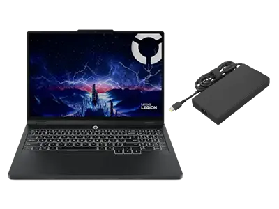 Lenovo Legion Pro 5 16IAX10H U9 32G 1T 11H + Adapter Processore Intel® Core™ Ultra 9 275HX (E-core fino a 4,6 GHz P-core fino a 5,4 GHz)/Windows 11 Home 64/1 TB SSD TLC